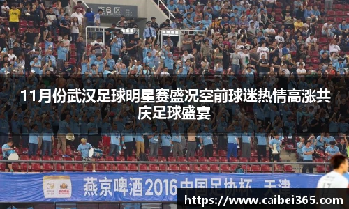 11月份武汉足球明星赛盛况空前球迷热情高涨共庆足球盛宴